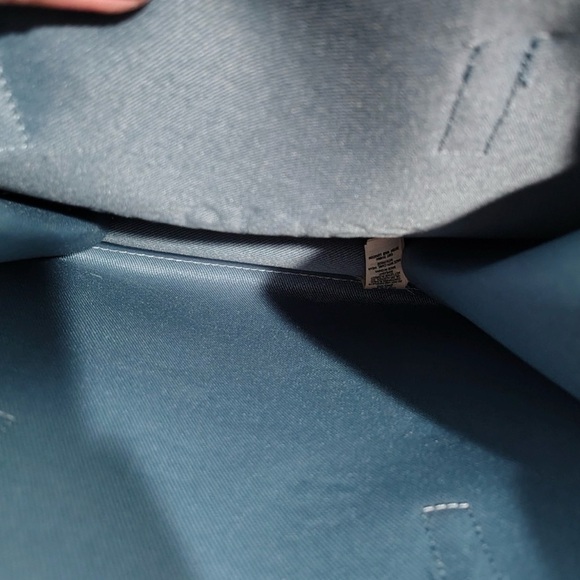 Ted Baker Lukicon Small Debossed Floral Tote Bag in Mint Green - Picture 4 of 6